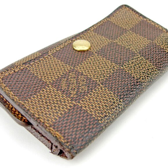 Louis Vuitton Key Case Damier Damie Canvas Authentic USED - Picture 2 of 8